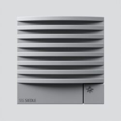 Platine de rue audio bus avec touche lumière, configuration visible
