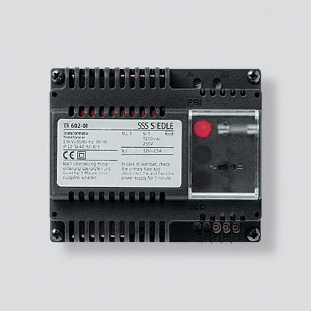 SIEDLE - Transformateur 230Vac-12Vac -2 SIEDLE - Transformateur 230Vac-12Vac -2