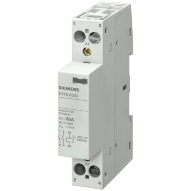 SIEMENS - Contacteur 20A-2P-230V-AUTO-2NO - 5TT58000 SIEMENS - Contacteur 20A-2P-230V-AUTO-2NO - 5TT58000