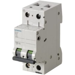 Détails visibles de Disjoncteur modulaire 2 pôles courbe C 20A pour Disjoncteurs bipolaires,2P