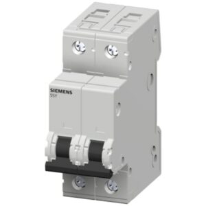 SIEMENS - Disjoncteur 2P 2A 10kA courbe C - 5SY42027