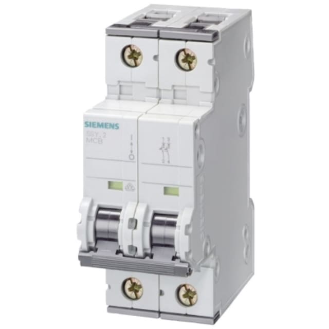 SIEMENS - Disjoncteur 2P 4A 10kA courbe C - 5SY42047 SIEMENS - Disjoncteur 2P 4A 10kA courbe C - 5SY42047