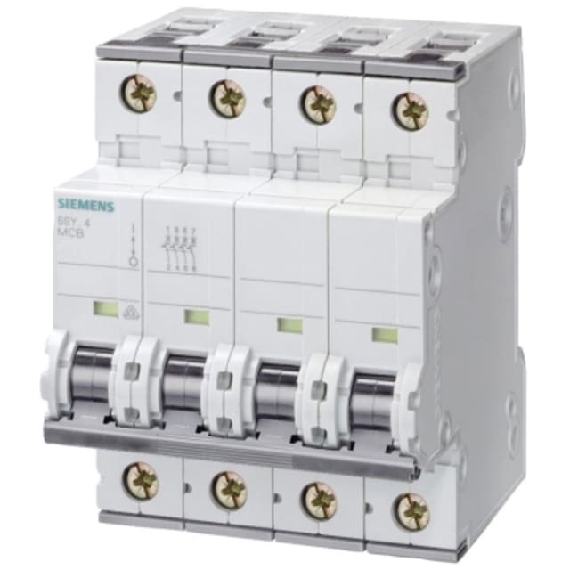 SIEMENS - Disjoncteur 4P 16A 10kA courbe C - 5SY44167 SIEMENS - Disjoncteur 4P 16A 10kA courbe C - 5SY44167