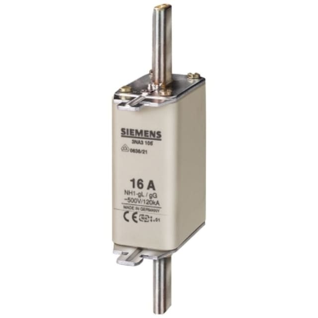 SIEMENS - Fusible à couteau NH GR1 AC 500V/DC 440V 200A avec languettes d' accrochage non - 3NA3140 SIEMENS - Fusible à couteau NH GR1 AC 500V/DC 440V 200A avec languettes d' accrochage non - 3NA3140