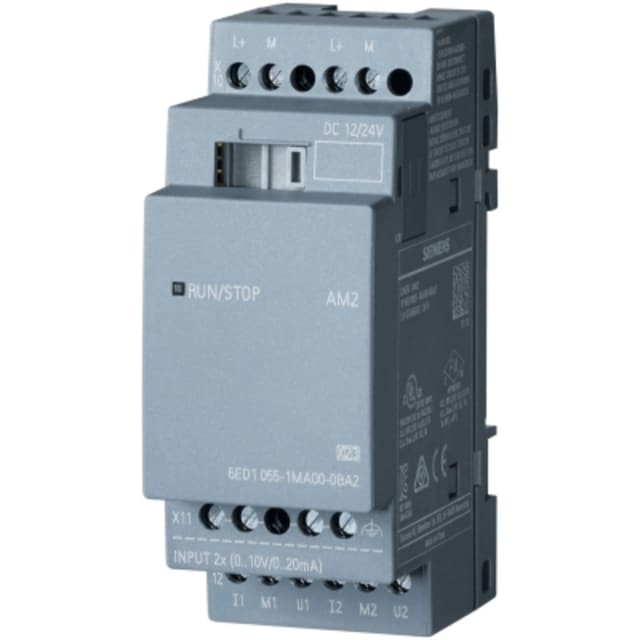 SIEMENS - LOGO8 AM2 EXPANSION MODULE LOGO!8 DC 12/24V SIEMENS - LOGO8 AM2 EXPANSION MODULE LOGO!8 DC 12/24V