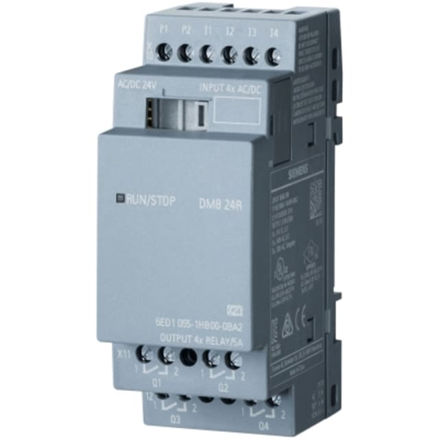 SIEMENS - LOGO8 DM8 24R EXPANSION MODULE LOGO!8 24V/24V/RELAY SIEMENS - LOGO8 DM8 24R EXPANSION MODULE LOGO!8 24V/24V/RELAY