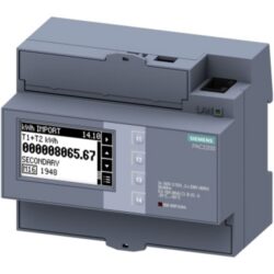 Détails visibles de Compteur d'énergie rail DIN 65A Modbus TCP MID affichage pour Compteurs MID