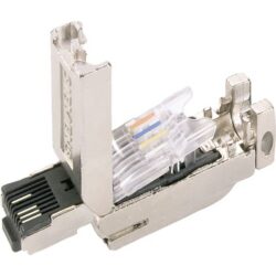 SIEMENS - SIMATIC NET IE FC RJ45 PLUG 180 CONNECT. RJ45 AVEC BOITIER DE METAL ROBUSTE ET T - 6GK19011BB102AA0