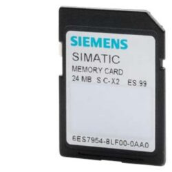 SIEMENS - SIMATIC S7 carte memoire pour S7-1x00 CPU/SINAMICS 3 3V Flash 24MB - 6ES79548LF040AA0