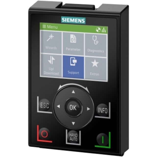 SIEMENS - SINAMICS G Intelligent Operator Panel for G120 G120P G110M G110D G120D G120C - 6SL32550AA004JA2 SIEMENS - SINAMICS G Intelligent Operator Panel for G120 G120P G110M G110D G120D G120C - 6SL32550AA004JA2