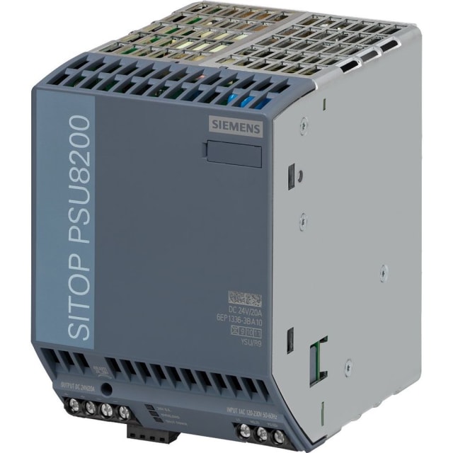 SIEMENS - SITOP PSU8200 20 A alimentation stabilisée entrée : 120-230 V CA 110-220 V CC so - 6EP13363BA10 SIEMENS - SITOP PSU8200 20 A alimentation stabilisée entrée : 120-230 V CA 110-220 V CC so - 6EP13363BA10