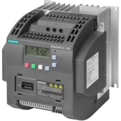 Variateur de vitesse 3 kW V filtre EMC C3, configuration visible