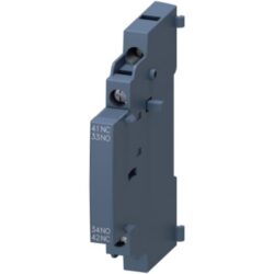 SIEMENS - interrupt. aux. montage latéral à vis 1 NO +1 NF p. 3RV2 - 3RV29011A