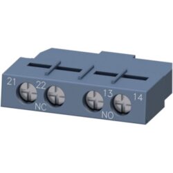 SIEMENS - interrupt. aux. transversales à vis 1 NO +1 NF p. 3RV2 - 3RV29011E