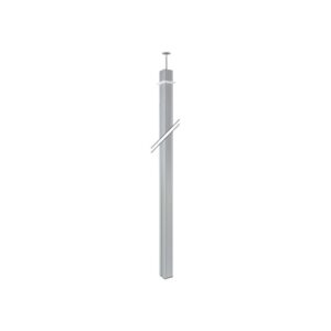 SIMON - Colonne K45 N°2B 80x80mm 2 faces hauteur 3m - Aluminium - ALK2200/8