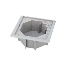 SIMON - Cuvette de Boîte de sol étanche pour faux-plancher - Gris - KGE170TF/23