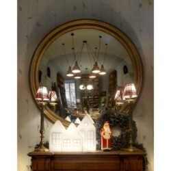 Détails visibles de Lampe LED maison blanche 43 x 19 x 34 cm LP pour Lampes suspendues