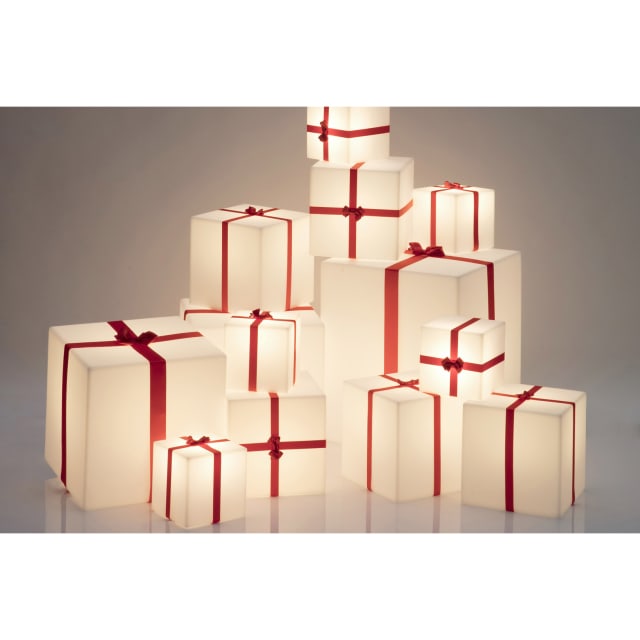 SLIDE - MERRY CUBO 30x30 Floor Lamp LIGHT WHITE base I3 - LP CUX032A SLIDE - MERRY CUBO 30x30 Floor Lamp LIGHT WHITE base I3 - LP CUX032A
