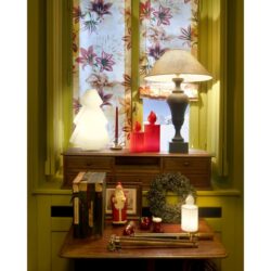 Détails visibles de Lampe de table Fiammetta blanche 22,5 cm LP pour Lampes suspendues
