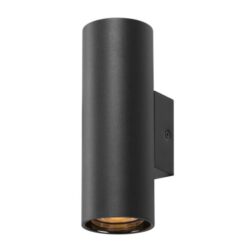 SLV Belgium - ASTO TUBE applique murale apparente cylindrique max 2 x 10 W noir - 1006443