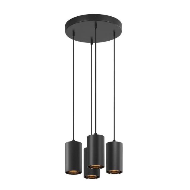 SLV Belgium - ASTO TUBE suspension GU10 longueur de suspension 250 cm 4 x 10 W noir - 1006437 SLV Belgium - ASTO TUBE suspension GU10 longueur de suspension 250 cm 4 x 10 W noir - 1006437