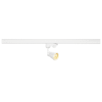 SLV Belgium - AVO railspot QPAR51/GU10 50W acier blanc incl. 3F.-adapteur - 152641