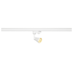 SLV Belgium - AVO railspot QPAR51/GU10 50W acier blanc incl. 3F.-adapteur - 152641
