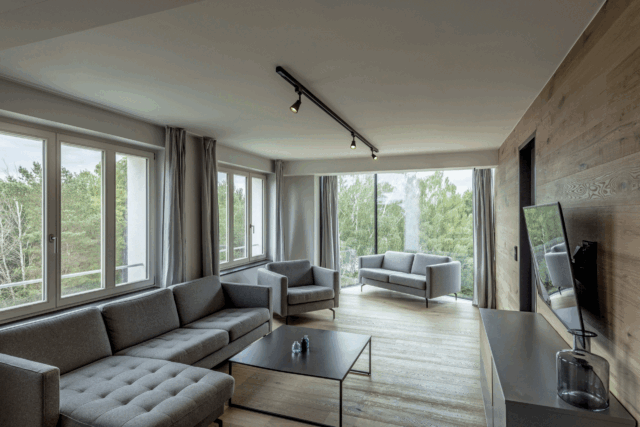 Rail noir avec spots orientables GU10 pour intérieur