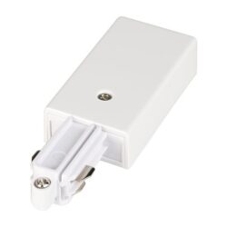 SLV Belgium - Alimentation pour 1-Fase HV-rail échouement droit blanc - 143041