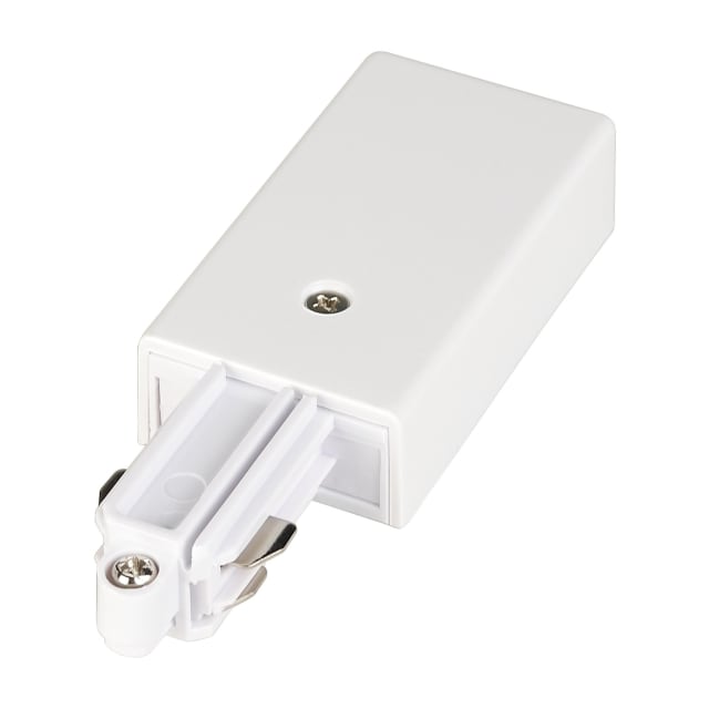 SLV Belgium - Alimentation pour 1-Fase HV-rail échouement droit blanc - 143041 SLV Belgium - Alimentation pour 1-Fase HV-rail échouement droit blanc - 143041