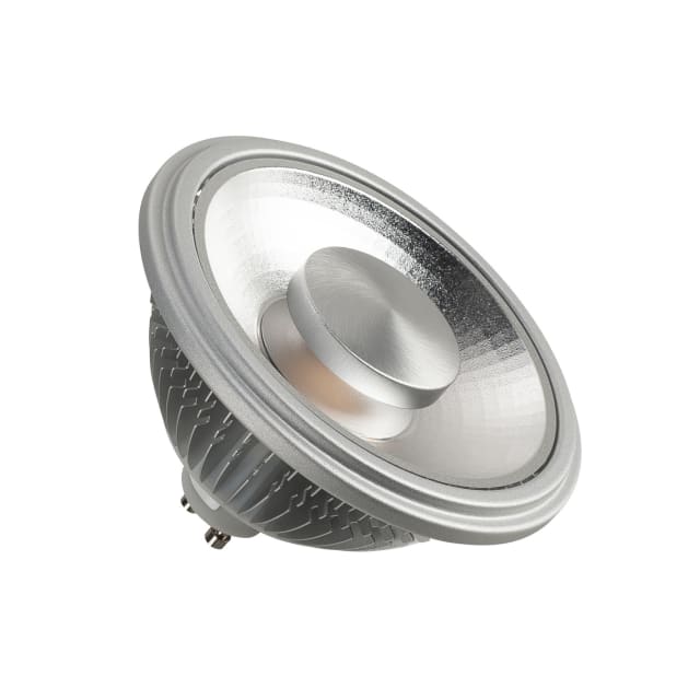 SLV Belgium Ampoule LED QPAR111 GU10 Ampoule LED QPAR111 GU10 dimmable 12 W 3000 K culot GU10 réflecteur argenté