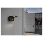 SLV Belgium - Applique outdoor apparent LED sensor WL IP44 antracite 3000K - 1001969 – Image 4