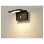 SLV Belgium - Applique outdoor apparent LED sensor WL IP44 antracite 3000K - 1001969 – Image 5