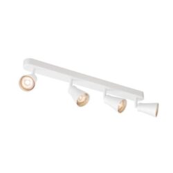 SLV Belgium - Applique/plafond indoor apparent Avo CW Quad QPAR51 blanc max. 50W - 1000896