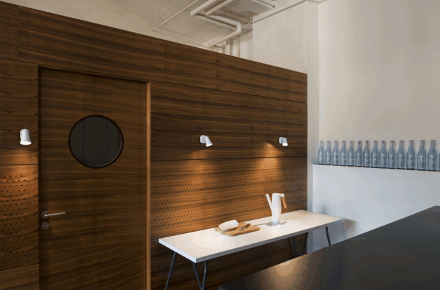 Spot mural ou plafond blanc orientable GU10