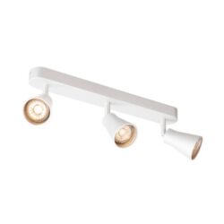 SLV Belgium - Applique/plafond indoor apparent Avo CW Triple QPAR51 blanc max. 50W - 1000893