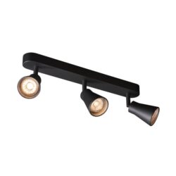 Applique plafonnier orientable GU10 noir, 220-240 V ~ 50/60 Hz