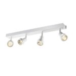 SLV Belgium - Applique/plafond indoor apparent Puri CW quad QPAR51 blanc 4x50W - 1002030