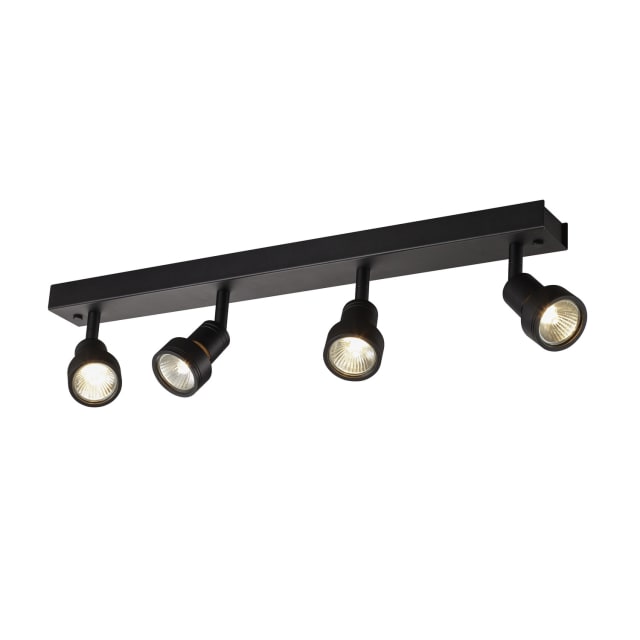 SLV Belgium - Applique/plafond indoor apparent Puri CW quad QPAR51 noir 4x50W - 1002029 SLV Belgium - Applique/plafond indoor apparent Puri CW quad QPAR51 noir 4x50W - 1002029