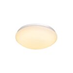 SLV Belgium - Applique/plafond outdoor apparent Lipsy 30 Dome LED blanc IP44 3000/4000K - 1002020