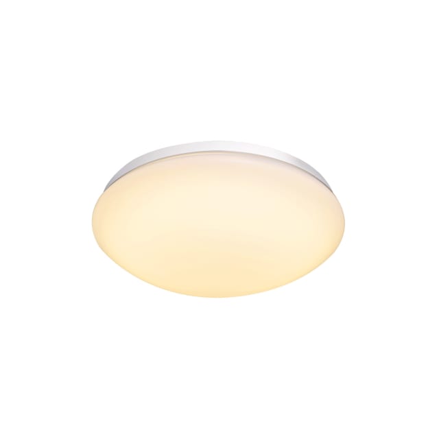 SLV Belgium Lipsy Plafonnier LED extérieur blanc Plafonnier LED rond blanc extérieur IP44 diffuseur opalin