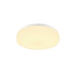 SLV Belgium - Applique/plafond outdoor apparent Lipsy 30 Drum CW LED blanc IP44 3000/4000K - 1002075