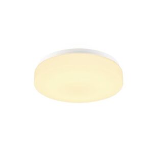 SLV Belgium - Applique/plafond outdoor apparent Lipsy 30 Drum CW LED blanc IP44 3000/4000K - 1002075