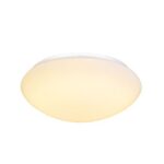 SLV Belgium - Applique/plafond outdoor apparent Lipsy 40 Dome LED blanc IP44 3000/4000K - 1002021