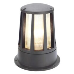 SLV Belgium - Cone balise 1x100W E27 230V D19xH24cm anthracite IP54 - 230435