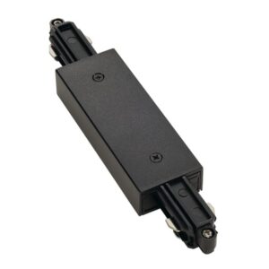 SLV Belgium - Connexion électrique pour rail 1-allumage 230V noir avec possibilité d'alimentat - 143100