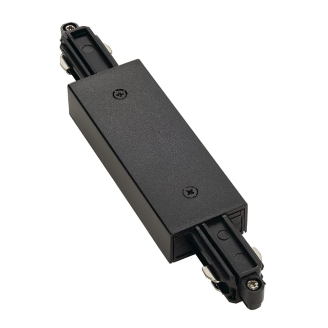 SLV Belgium 1-Fase connecteur rail monophasé Connecteur rail monophasé 230V noir avec alimentation intégrée