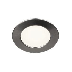 SLV Belgium - DL 126 LED encastré rond métal brossé 2
