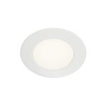 SLV Belgium - DL 126 spot encastré rond blanc Led 3W blanc chaud 12V - 112221