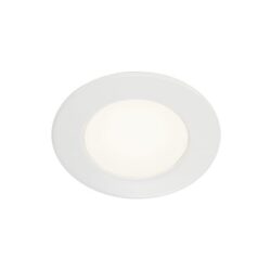 SLV Belgium - DL 126 spot encastré rond blanc Led 3W blanc chaud 12V - 112221